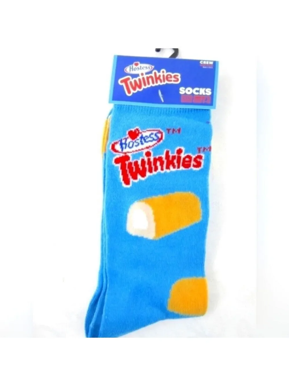 4/$25 Twinkies Novelty Crew Socks Collectible Stocking Stuffers New